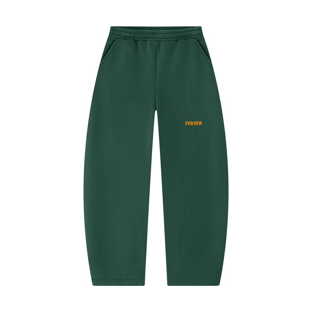 Unisex Barrel Leg Sweatpants