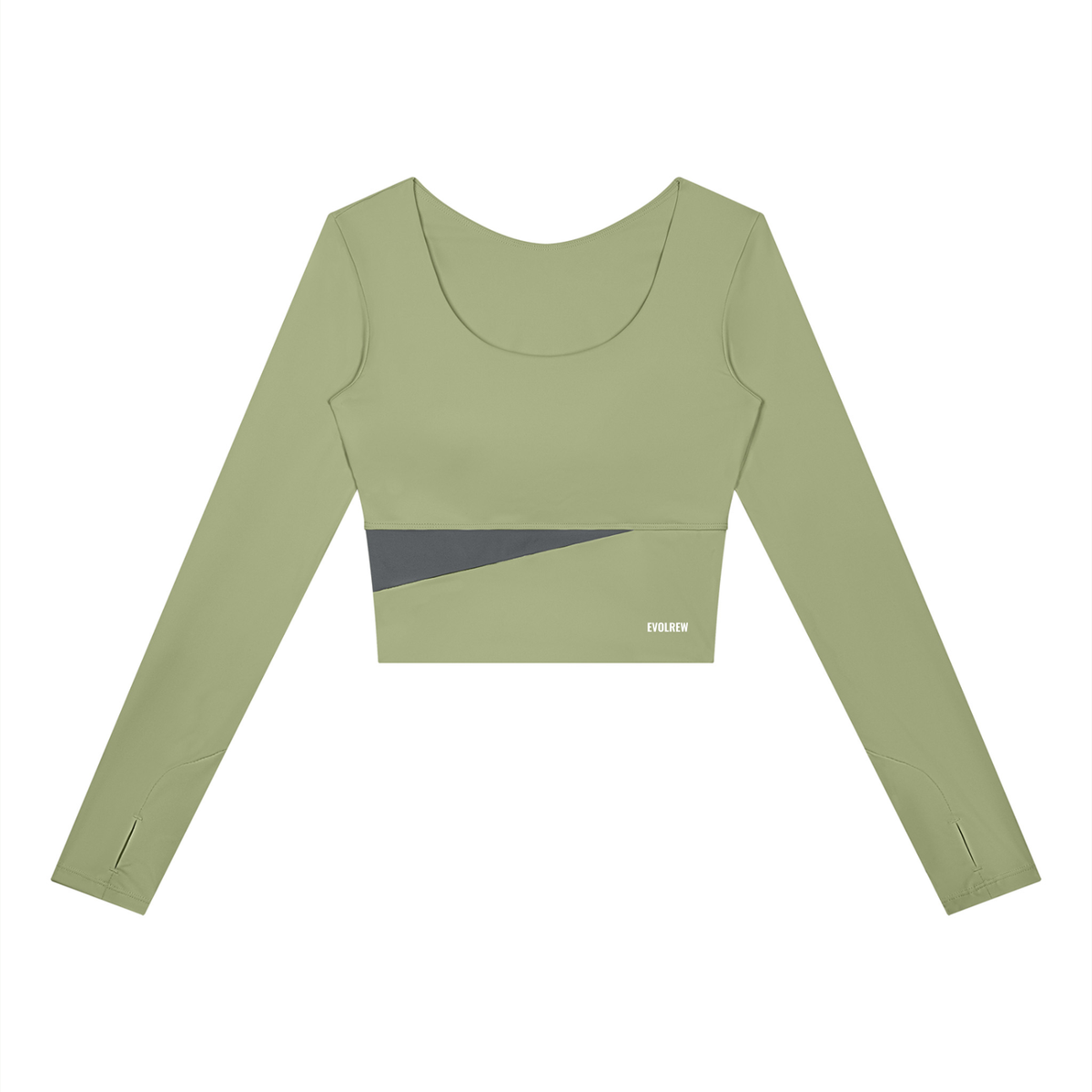 Women's Panelled Long Sleeve Yoga T-Shirt