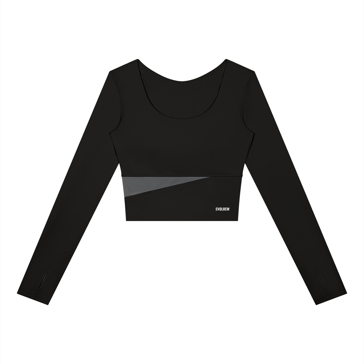 Women's Panelled Long Sleeve Yoga T-Shirt
