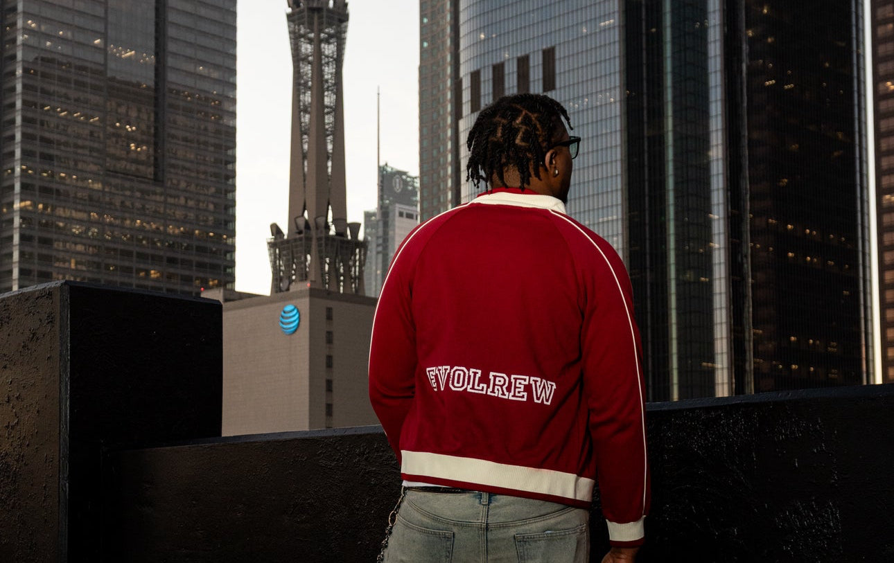 Thee Red Track Jacket