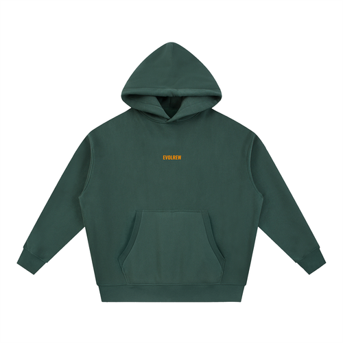 Essential Oversized Boxy Fit Fleece Hoodie